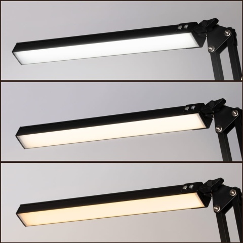 Lampka kosmetyczna biurkowa do manicure 13W czarna MT-328