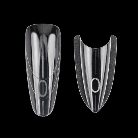 Molly Nails Dual Forms podwójne formy W557 owal 240 szt