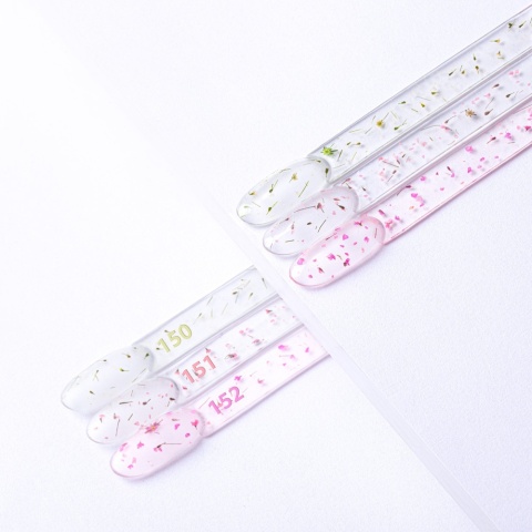 Molly Nails Flowers Nails 150 lakier hybrydowy 8g HEMA Free,suszone kwiatki