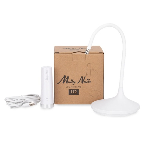Molly Nails Lampa LED 3W bezprzewodowa biała U2