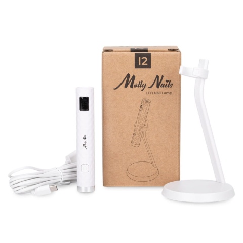 Molly Nails Lampa LED 5W bezprzewodowa biała I2