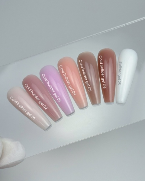 NAILSOFTHEDAY Cold Builder Gel 06 ciemny beż róż 15ml