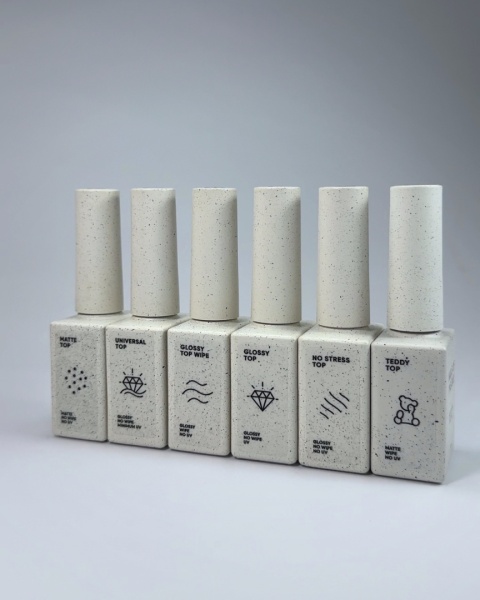 NAILSOFTHEDAY Glossy Top Wipe 10 ml – błyszczący top z lepką warstwą bez filtru UV