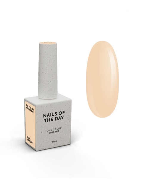 NAILSOFTHEDAY Nectar 092 pastelowa jasna brzoskwinia 10ml
