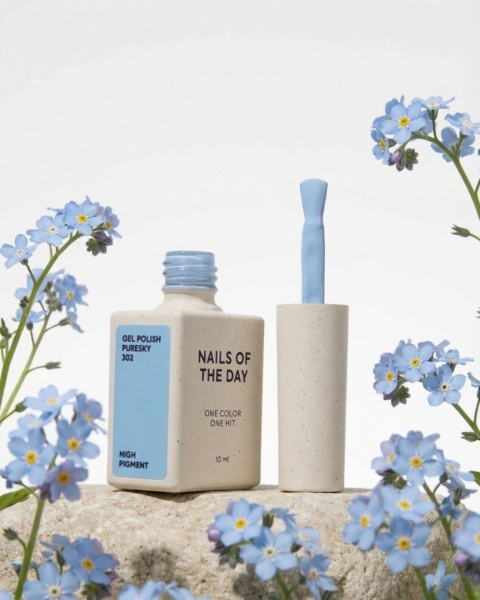 NAILSOFTHEDAY Puresky 302 pastelowy błękit 10ml