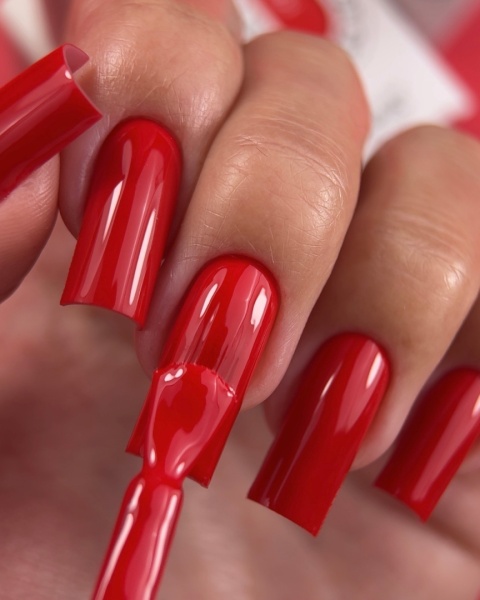 NAILSOFTHEDAY Wild March 2026 jaskrawa czerwień 10ml