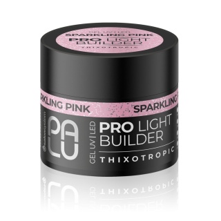 PALU Pro Light Builder Gel Sparkling Pink 12 g żel budujący
