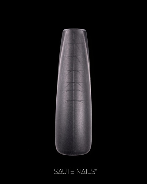 Saute Nails Tipsy do paznokci Soft Tips Ballerina transparentne 360 szt. 15 rozmiarów