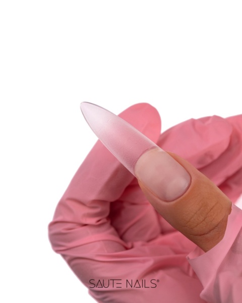 Saute Nails Tipsy do paznokci Soft Tips Almond transparentne 360 szt. 15 rozmiarów