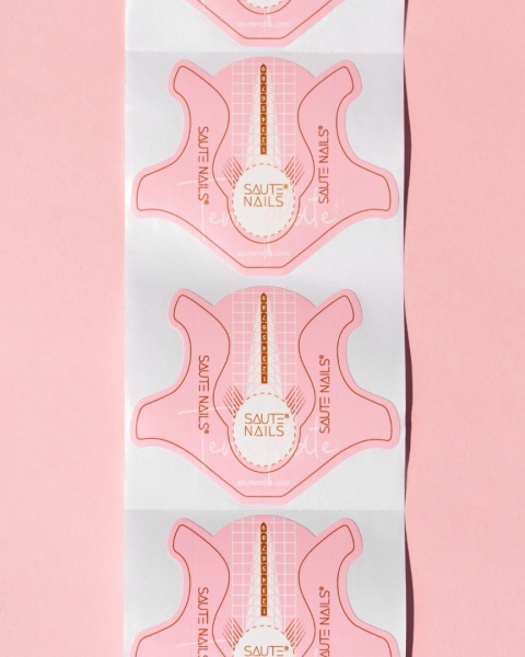 Saute Nails Formy do paznokci Saute Nails szablony do przedłużania 300 szt.