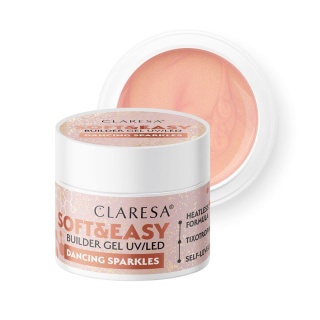 Claresa Soft&Easy Builder Gel Dancing Sparkles żel budujący 45g