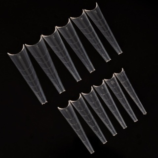 Clavier Dual Formy Migdał Rosyjski górne do paznokci 120 szt