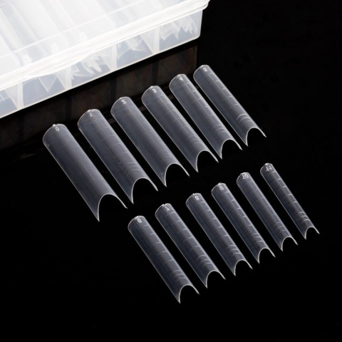 Clavier Dual Form Tip formy dolne do paznokci kwadrat Lower to Square 120 szt