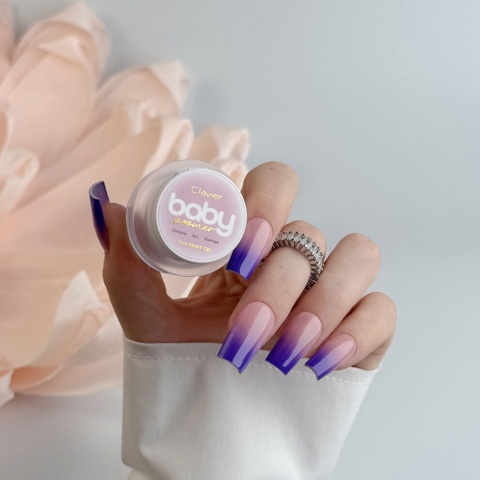 Clavier Baby Boomer żel 3w1 R11 Wildberry ombre art stamps 3g