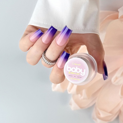 Clavier Baby Boomer żel 3w1 R11 Wildberry ombre art stamps 3g