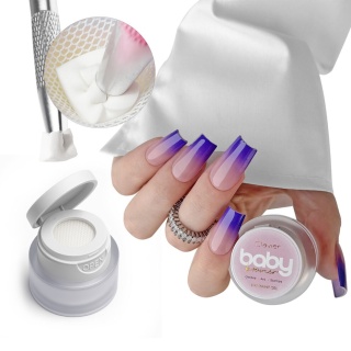 Clavier Baby Boomer żel 3w1 R11 Wildberry ombre art stamps 3g