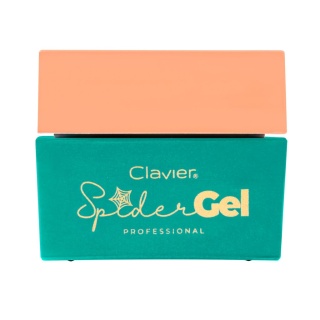 Clavier Spider Gel czarny żel do zdobień paznokci pajęcza sieć 5g