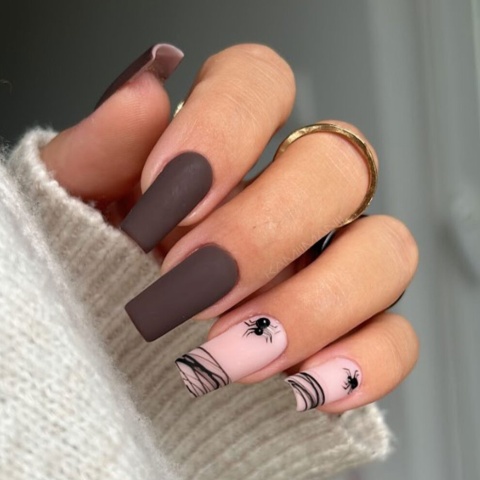 Clavier Spider Gel czarny żel do zdobień paznokci pajęcza sieć 5g