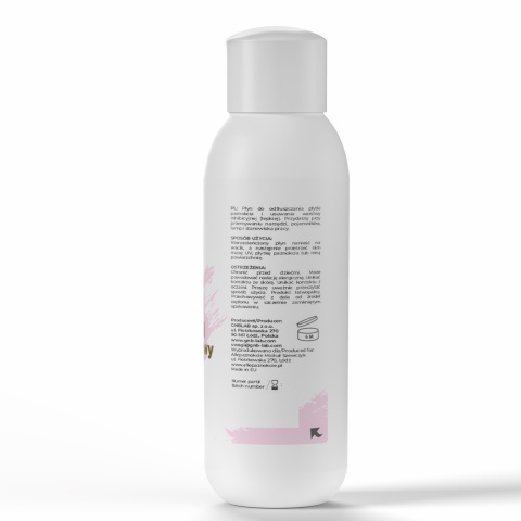 AlleLac Alkohol izopropylowy do paznokci odtłuszczacz 500 ml