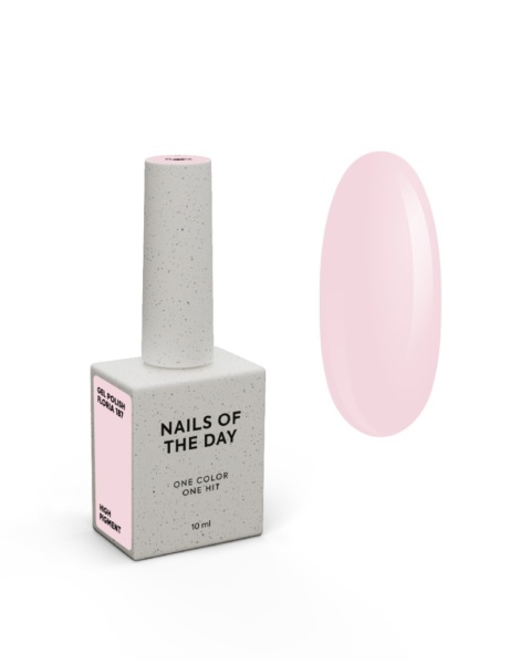 NAILSOFTHEDAY Floria 187 pastelowy róż 10ml