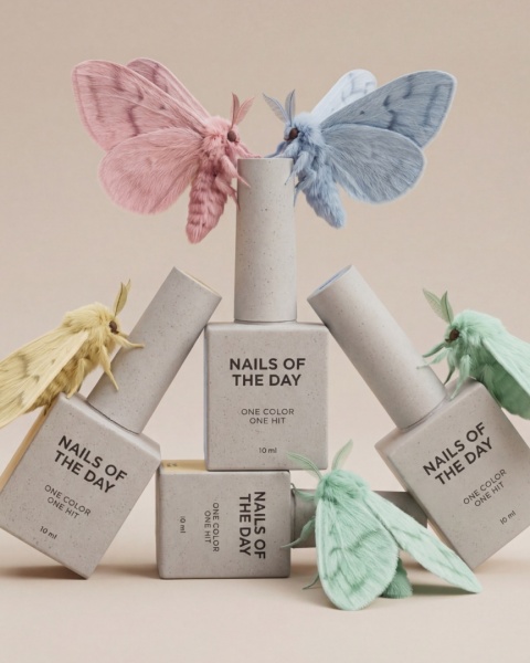 NAILSOFTHEDAY Floria 187 pastelowy róż 10ml