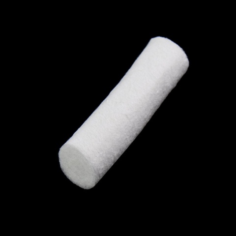 Separatory wałeczki bawełniane MollyLac dł. 38mm śr. 10mm – do pedicure 50sztuk