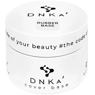 DNKa' Rubber Base 30 ml – przezroczysta baza hybrydowa do paznokci