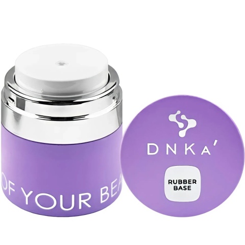 DNKa' Rubber Base 30 ml z pompką – baza hybrydowa do paznokci