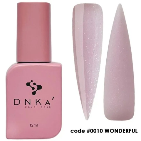 DNKa' Cover Base #0010 Wonderful 12 ml – baza hybrydowa kamuflująca