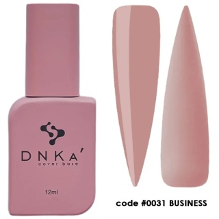 DNKa' Cover Base #0031 Business 12 ml – baza hybrydowa kamuflująca