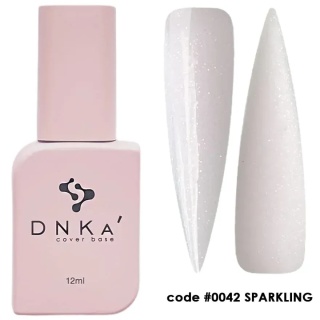 DNKa Cover Base 0042 Sparkling 12 ml baza kauczukowa z drobinką