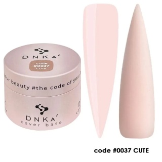 DNKa Cover Base 0037 Cute 30 ml baza kauczukowa kamuflująca