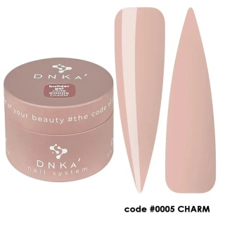 DNKa Builder Gel 0005 Charm 30 ml żel budujący brązowy nude