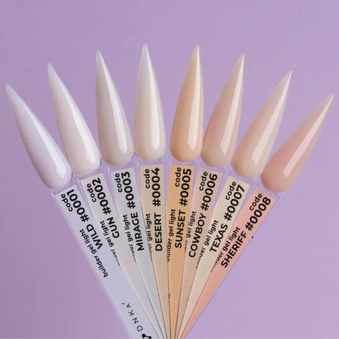 DNKa Builder Gel Light 0005 Sunset 30 ml żel budujący light