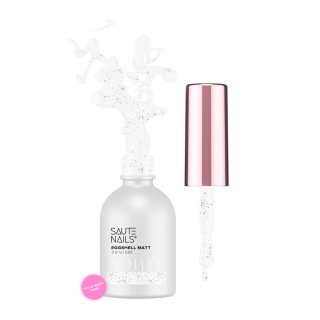 Saute Nails Eggshell Matt Top No Wipe 8 ml top matowy efekt