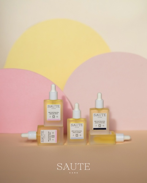 Saute Care Aura of Elegance Sucha Oliwka do Skórek 15 ml