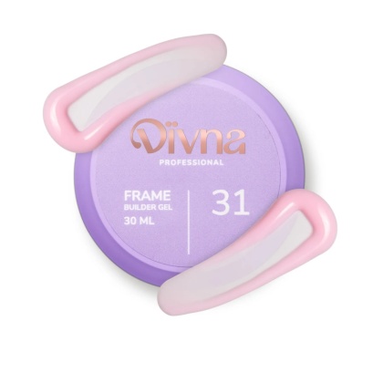 DIVNA Frame Builder Gel 31 30 ml różowy żel do paznokci