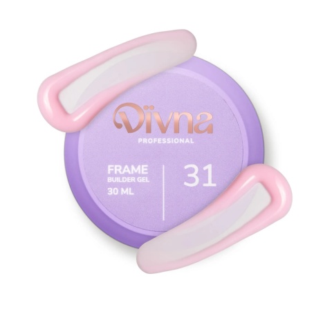 DIVNA Frame Builder Gel 31 30 ml różowy żel do paznokci