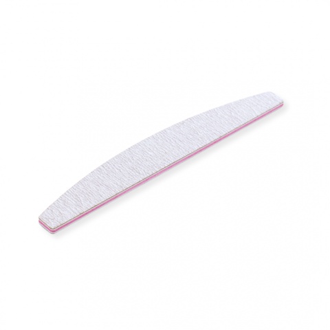 Nail4u Pilnik BASIC III Łódka Halfmoon 180/240 Do Paznokci i Hybryd 100 szt.