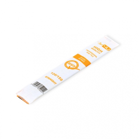 Nail4u Pilnik BASIC Prosty Straight 120/150 do paznokci – 50 szt.