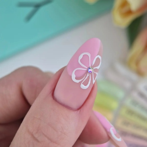 YOSHI Lakier hybrydowy 276 Morning Nectar 6ml pastel róż