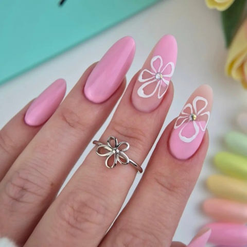 YOSHI Lakier hybrydowy 276 Morning Nectar 6ml pastel róż