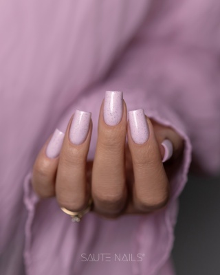 SAUTE NAILS Lakier hybrydowy S342 Pink Bunny 8ml pastel eggshell HEMA FREE