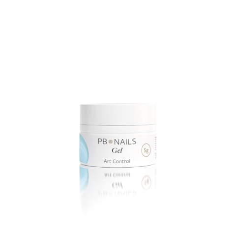 PB Nails Art Control AC07 niebieski żel do zdobień, french, Nail Art
