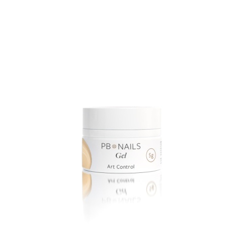 PB Nails Art Control AC08 żółty żel do zdobień, french, Nail Art