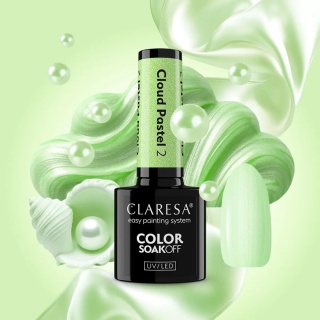 Claresa Lakier Hybrydowy Cloud Pastel 2 – 5g perłowy pastel