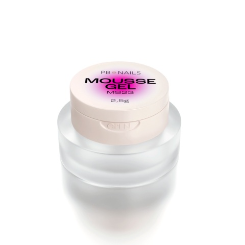 PB Mousse Gel MS23 neonowy róż żel do zdobień 3w1 2,5g