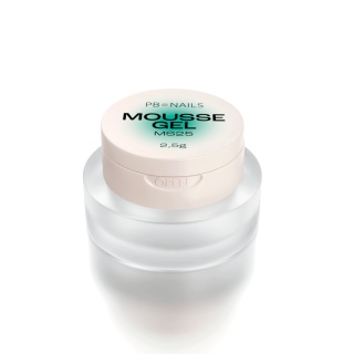 PB Mousse Gel MS25 neonowy turkus żel do zdobień 3w1 2,5g