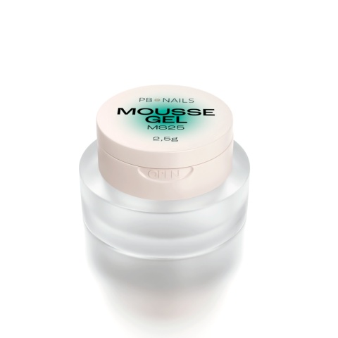 PB Mousse Gel MS25 neonowy turkus żel do zdobień 3w1 2,5g