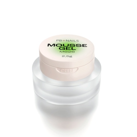 PB Mousse Gel MS26 neonowa zieleń żel do zdobień 3w1 2,5g